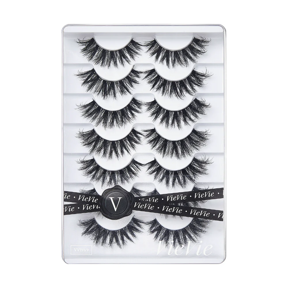Vie Vie Wispy Faux Mink False Strip Lashes – 7 Pairs - Image 132