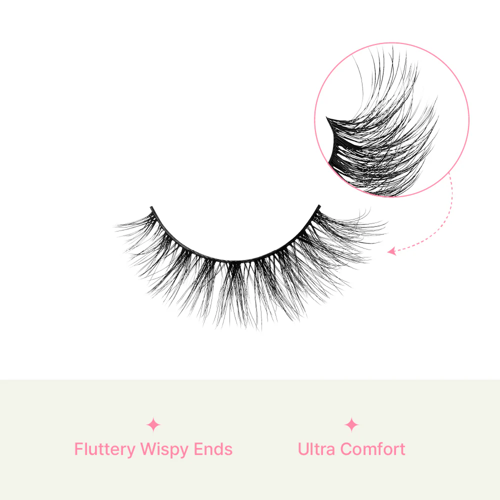Vie Vie Wispy Faux Mink False Strip Lashes – 7 Pairs - Image 17