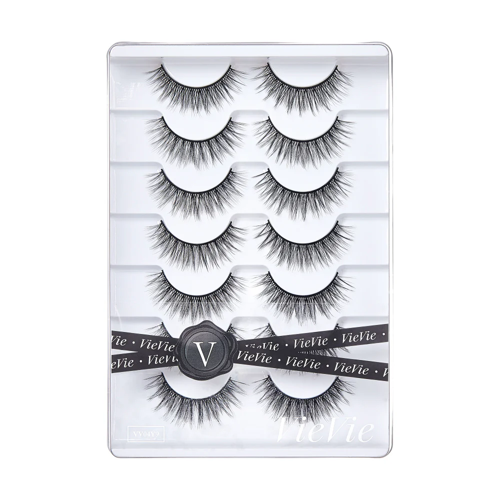 Vie Vie Wispy Faux Mink False Strip Lashes – 7 Pairs - Image 27