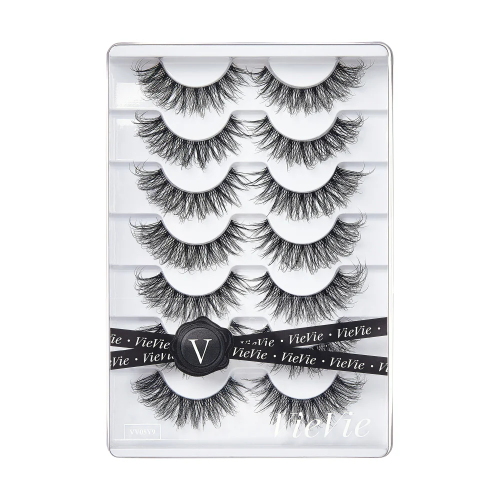 Vie Vie Wispy Faux Mink False Strip Lashes – 7 Pairs - Image 33