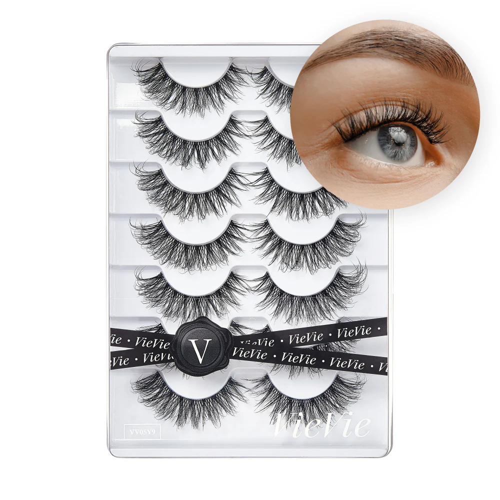 Vie Vie Wispy Faux Mink False Strip Lashes – 7 Pairs - Image 34