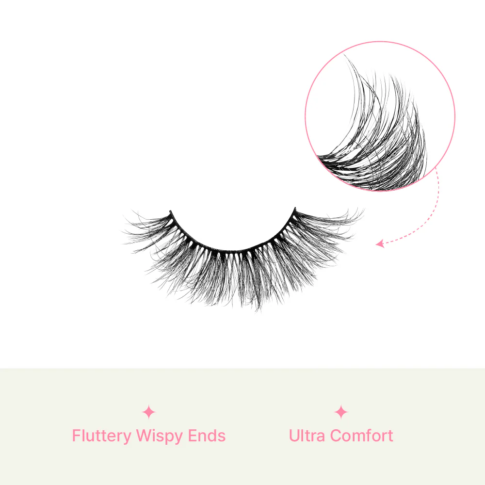 Vie Vie Wispy Faux Mink False Strip Lashes – 7 Pairs - Image 36