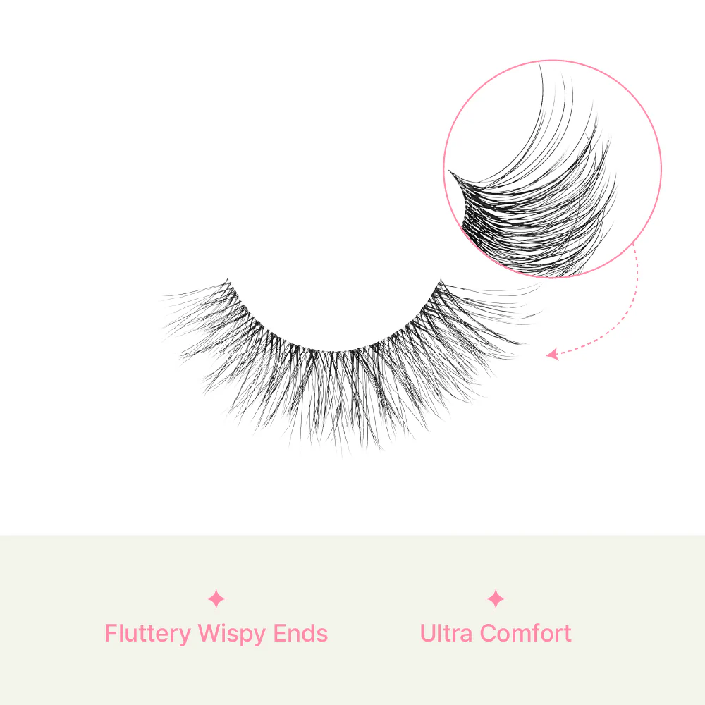 Vie Vie Wispy Faux Mink False Strip Lashes – 7 Pairs - Image 4