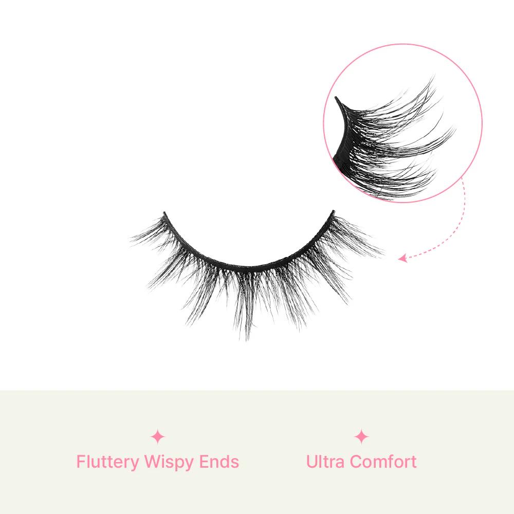 Vie Vie Wispy Faux Mink False Strip Lashes – 7 Pairs - Image 43