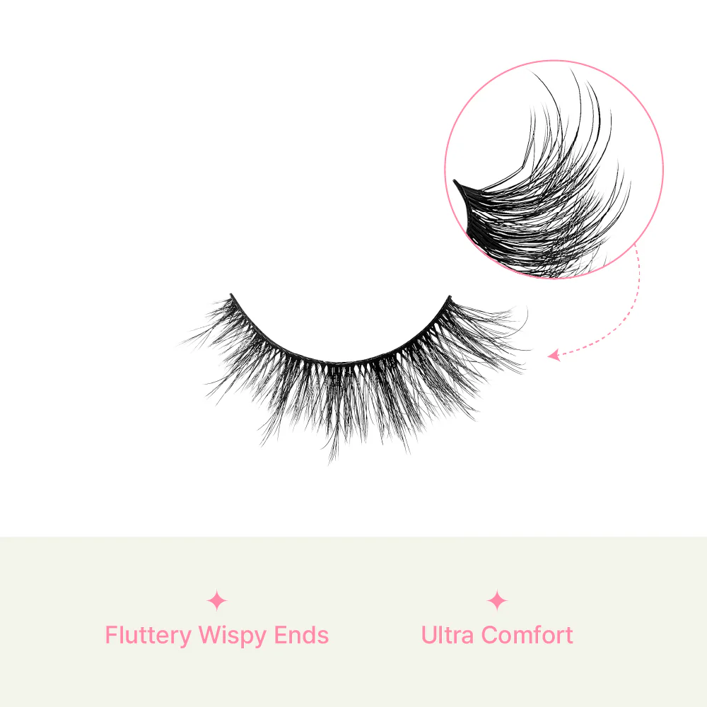 Vie Vie Wispy Faux Mink False Strip Lashes – 7 Pairs - Image 50