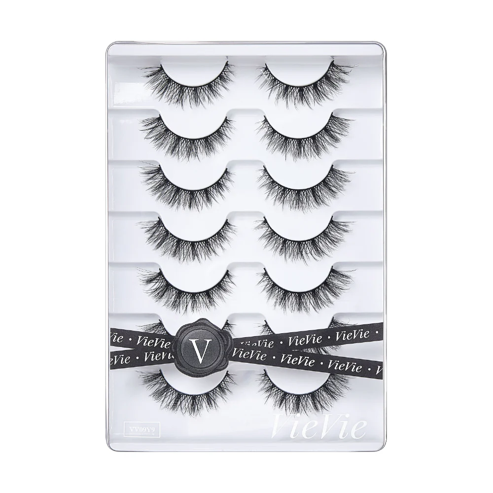 Vie Vie Wispy Faux Mink False Strip Lashes – 7 Pairs - Image 61