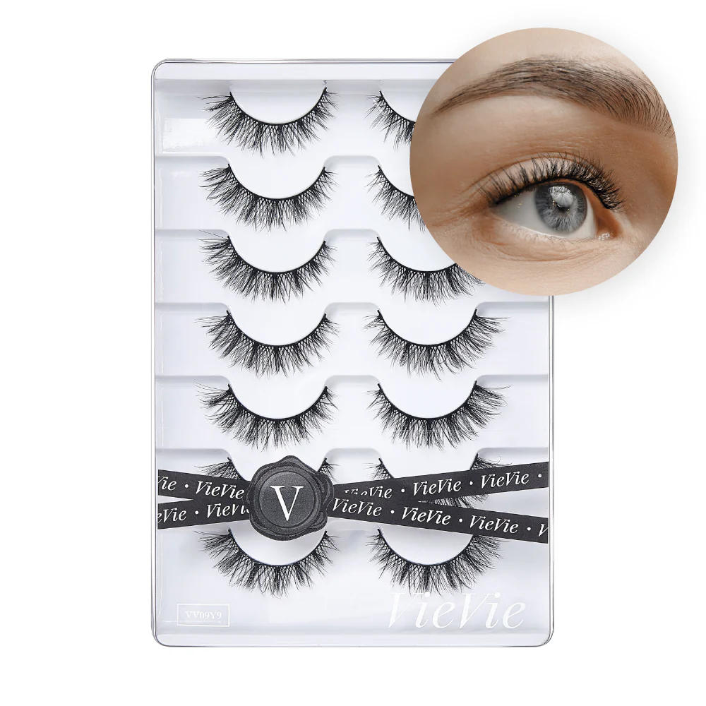 Vie Vie Wispy Faux Mink False Strip Lashes – 7 Pairs - Image 62