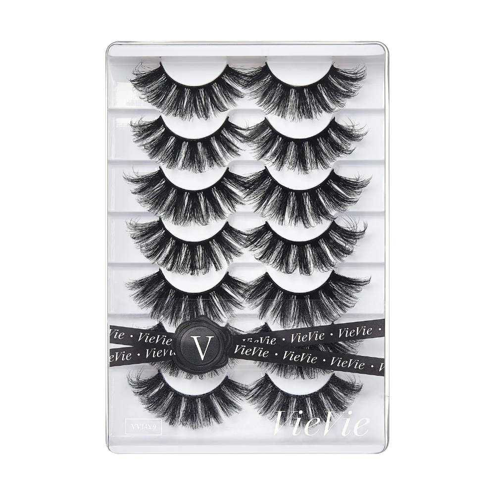 Vie Vie Wispy Faux Mink False Strip Lashes – 7 Pairs - Image 96