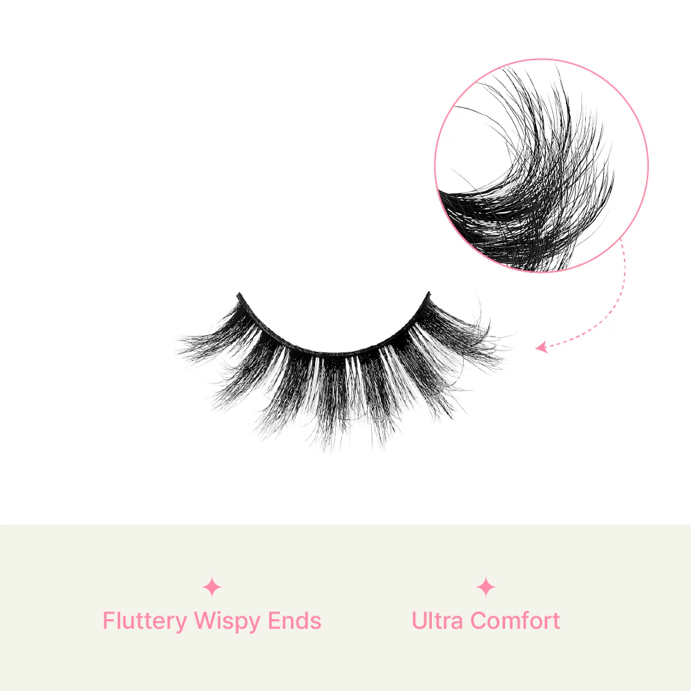 Vie Vie Wispy Faux Mink False Strip Lashes – 7 Pairs - Image 99