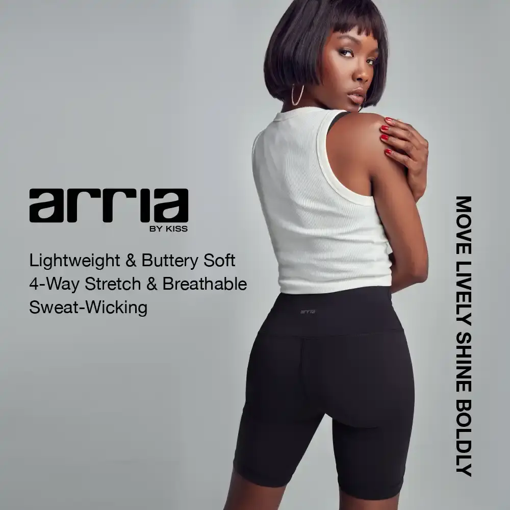 Arria Women’s High Rise Biker Shorts – Buttery Soft, Tummy Control, Stylish Activewear - Image 5