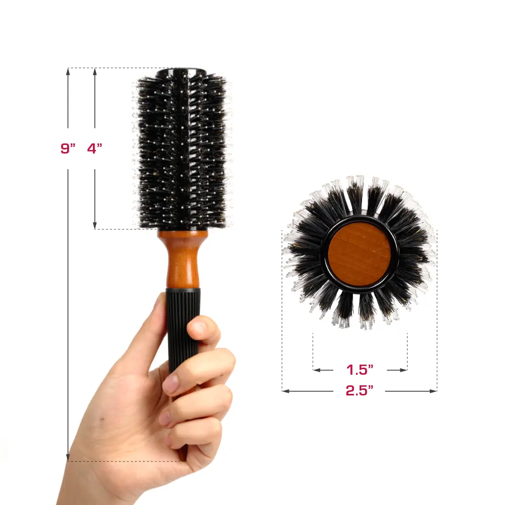 RED by KISS Wooden Round Blowout Brush - Image 10