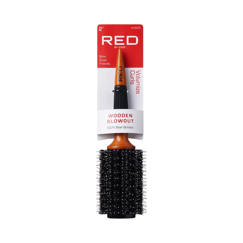 RED by KISS Wooden Round Blowout Brush - Image 13