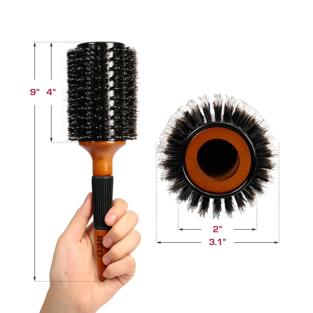 RED by KISS Wooden Round Blowout Brush - Image 22
