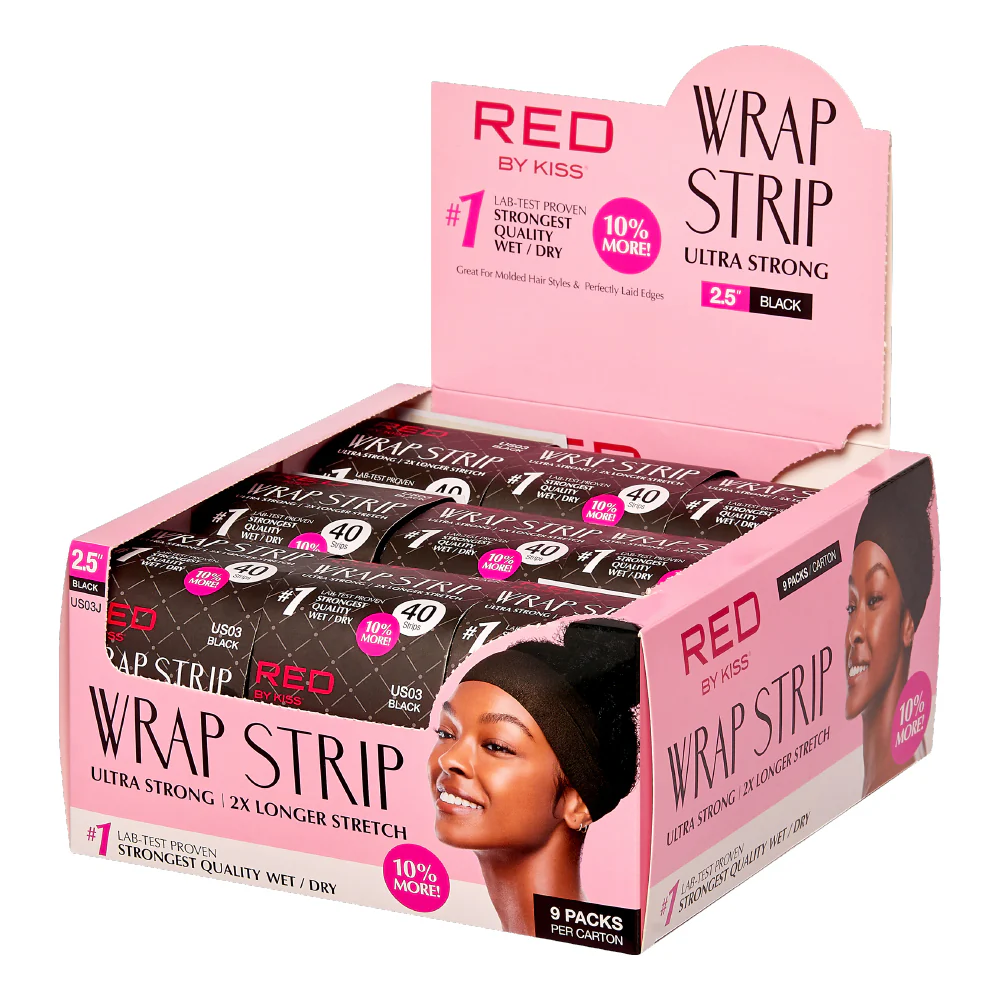 RED by KISS Wrap Strips 2.5" (44 Strips, 9 Packs) - Image 6