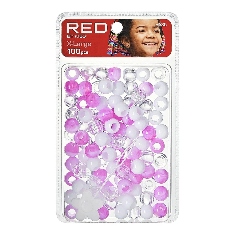 RED by KISS X-Large Hair Beads (100pcs) - Image 10
