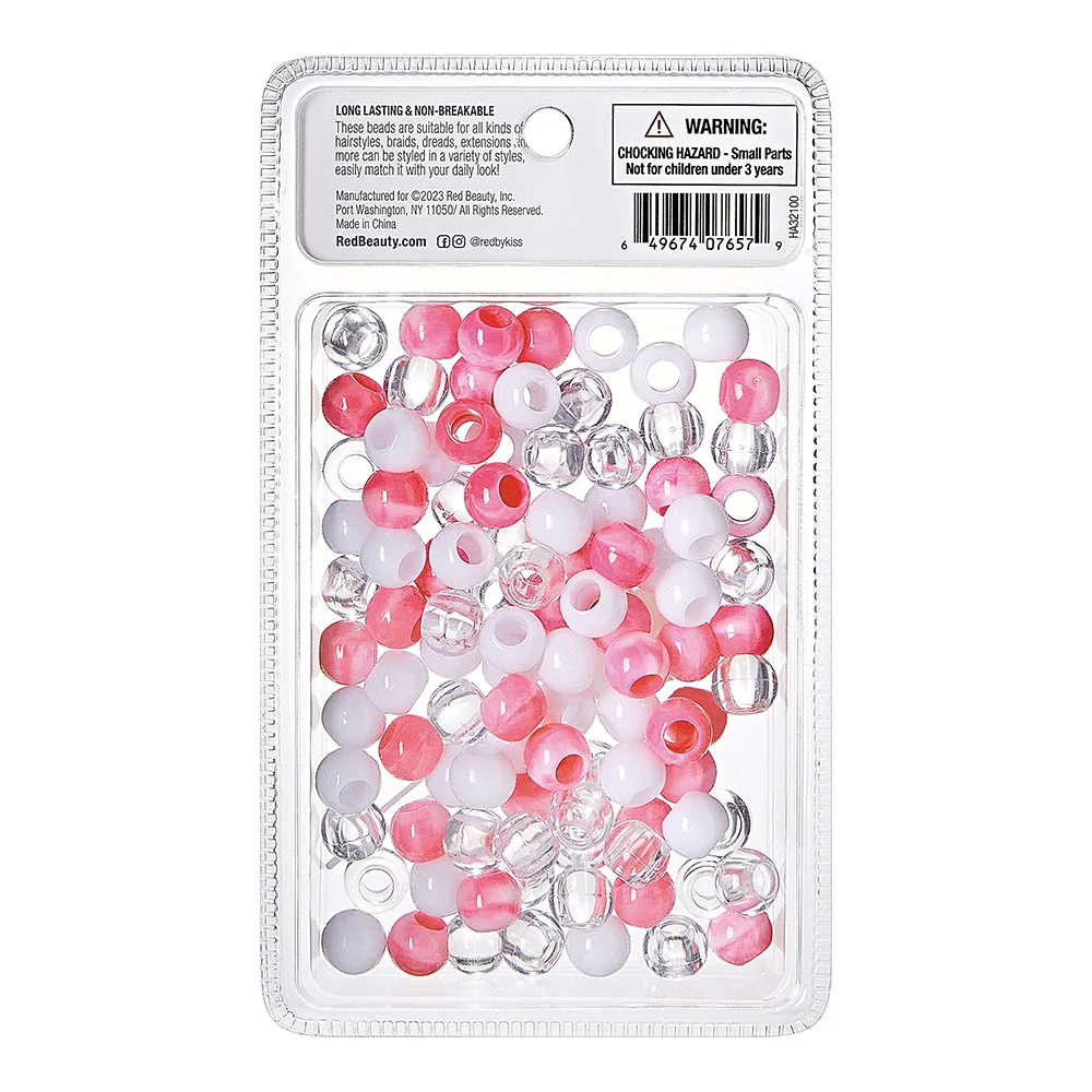 RED by KISS X-Large Hair Beads (100pcs) - Image 22