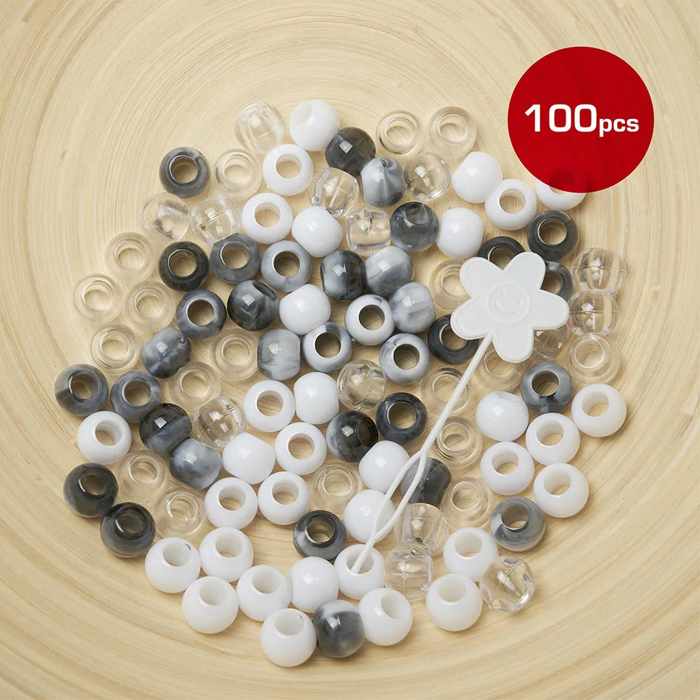 RED by KISS X-Large Hair Beads (100pcs) - Image 3