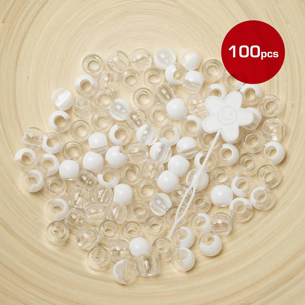 RED by KISS X-Large Hair Beads (100pcs) - Image 4