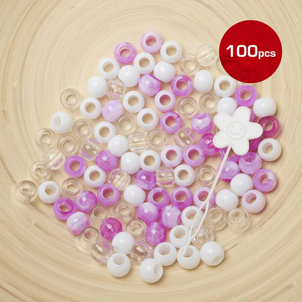 RED by KISS X-Large Hair Beads (100pcs) - Image 5