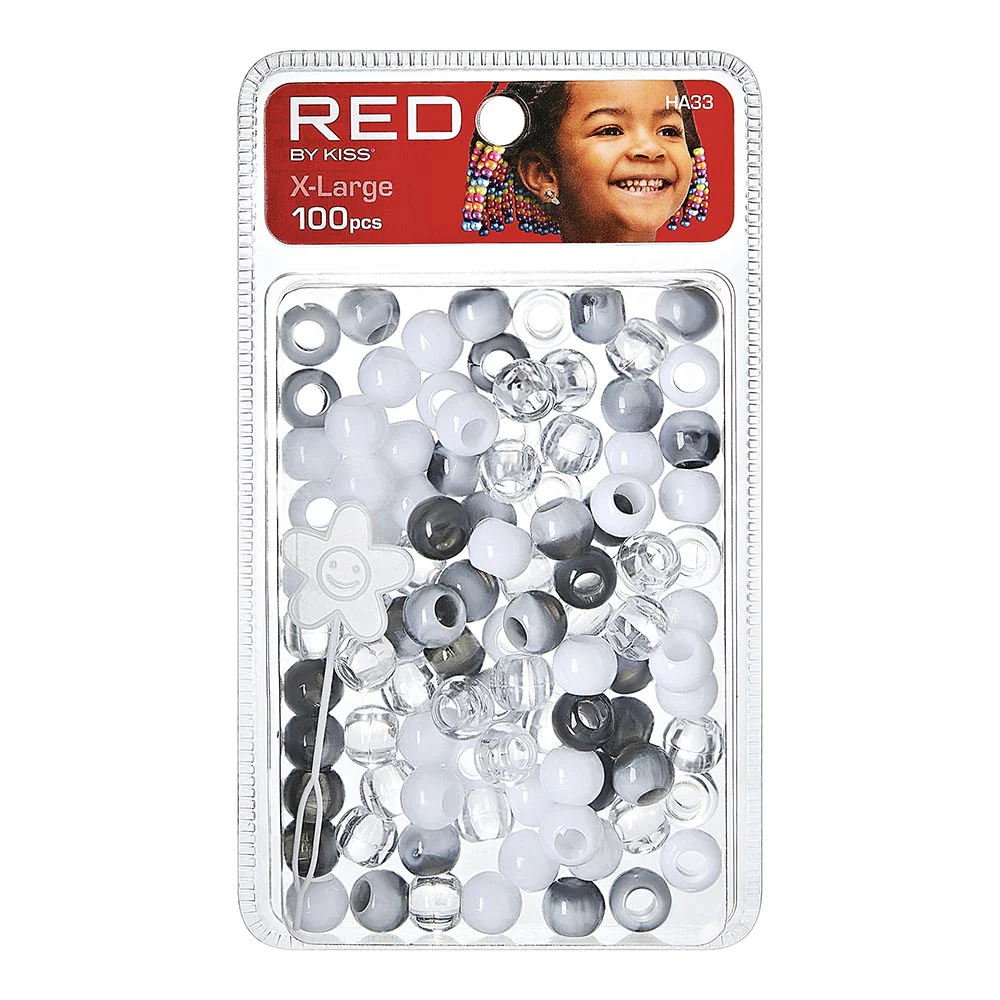RED by KISS X-Large Hair Beads (100pcs) - Image 8