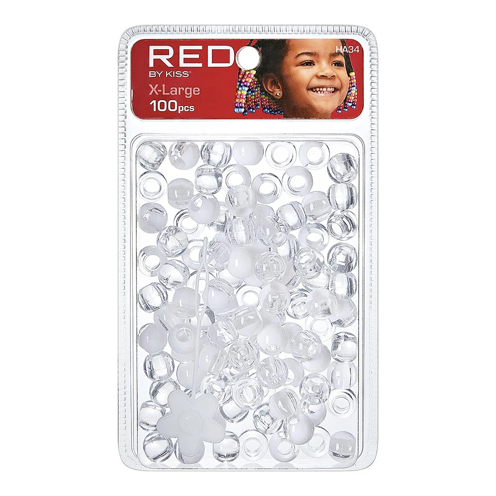 RED by KISS X-Large Hair Beads (100pcs) - Image 9