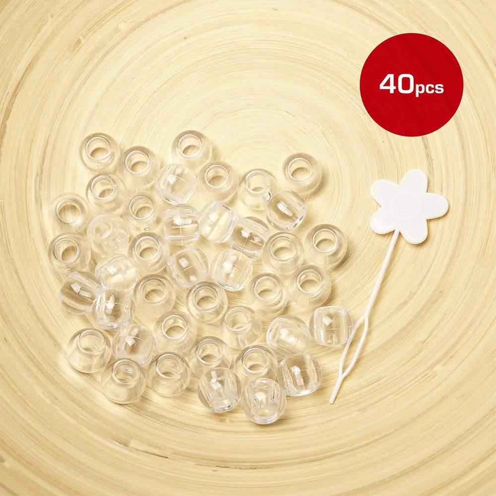 RED by KISS XX-Large Hair Beads (40pcs) - Image 3