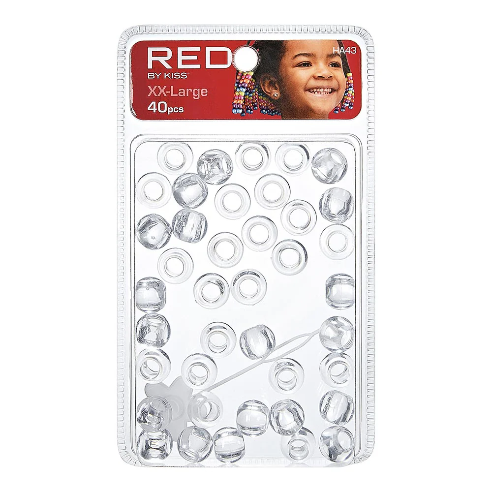 RED by KISS XX-Large Hair Beads (40pcs) - Image 6